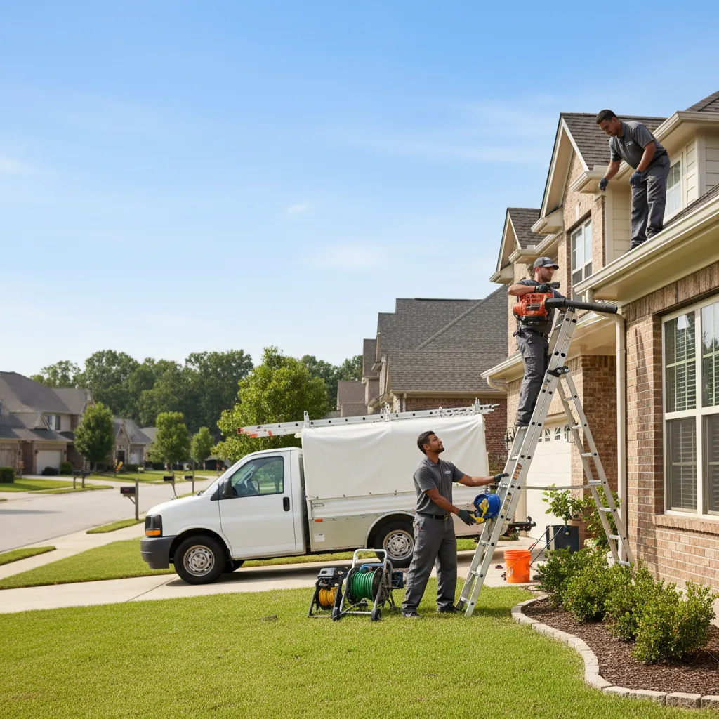 Home Gutter Service in Goodfellow Afb, TX near me